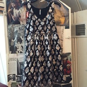 FREE PEOPLE BLACK COMB DRESS GRUNGE 6